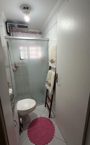 Apartamento à venda com 50m², 2 quartos e 1 vaga Apartamento à venda com 50m², 2 quartos e 1 vagaBanheiro