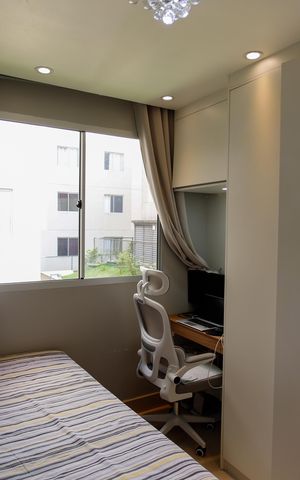 Apartamento à venda com 40m², 2 quartos e sem vaga Apartamento à venda com 40m², 2 quartos e sem vagaQuarto 2