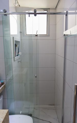 Apartamento à venda com 40m², 2 quartos e sem vaga Apartamento à venda com 40m², 2 quartos e sem vagaBanheiro