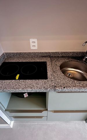 Studio para alugar com 25m², 0 quarto e sem vaga Studio para alugar com 25m², 0 quarto e sem vagaCozinha