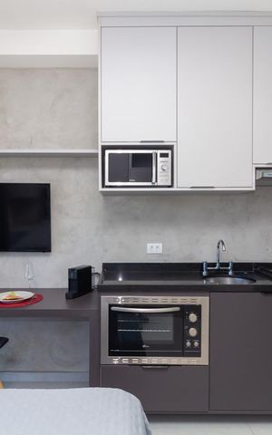 Studio à venda com 25m², 1 quarto e sem vaga Studio à venda com 25m², 1 quarto e sem vagaStudio