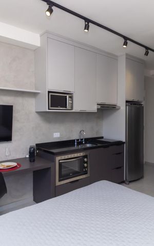 Studio à venda com 25m², 1 quarto e sem vaga Studio à venda com 25m², 1 quarto e sem vagaStudio