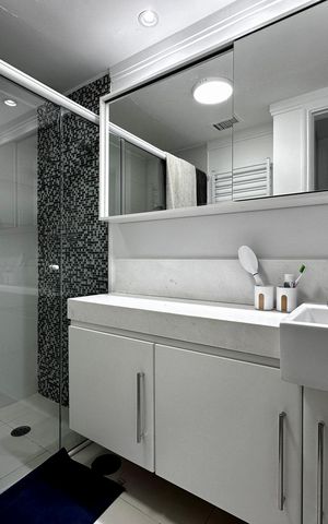 Apartamento à venda com 34m², 1 quarto e 1 vagaBanheiro Suíte