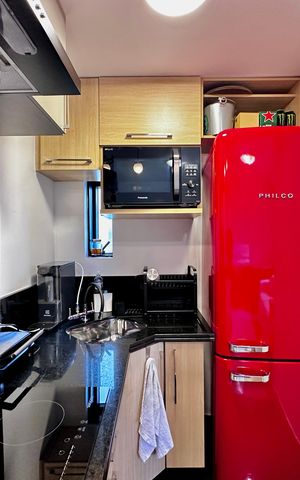Apartamento à venda com 34m², 1 quarto e 1 vagaCozinha