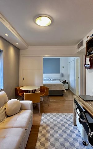 Apartamento à venda com 34m², 1 quarto e 1 vagaSala