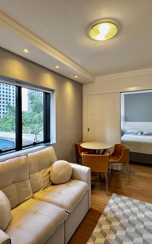 Apartamento à venda com 34m², 1 quarto e 1 vagaSala