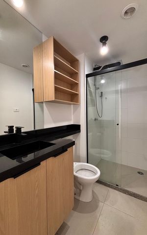 Apartamento à venda com 28m², 1 quarto e sem vaga Apartamento à venda com 28m², 1 quarto e sem vagaBanheiro