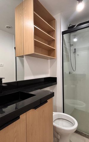 Apartamento à venda com 28m², 1 quarto e sem vaga Apartamento à venda com 28m², 1 quarto e sem vagaBanheiro