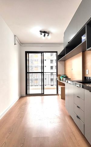 Apartamento à venda com 28m², 1 quarto e sem vaga Apartamento à venda com 28m², 1 quarto e sem vagaSala/Cozinha