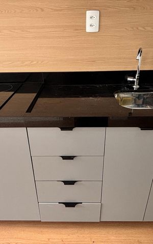 Apartamento à venda com 28m², 1 quarto e sem vaga Apartamento à venda com 28m², 1 quarto e sem vagaSala/Cozinha