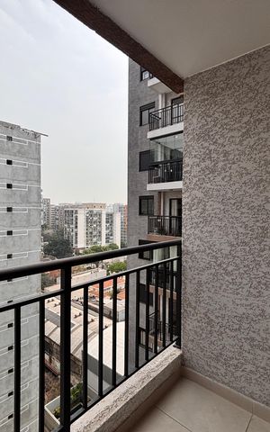 Apartamento à venda com 28m², 1 quarto e sem vaga Apartamento à venda com 28m², 1 quarto e sem vagaVaranda