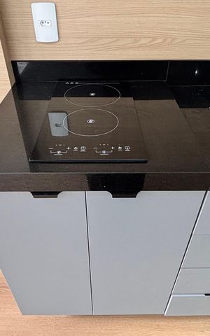 Apartamento à venda com 28m², 1 quarto e sem vaga Apartamento à venda com 28m², 1 quarto e sem vagaSala/Cozinha