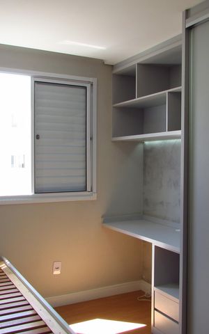 Apartamento à venda com 43m², 2 quartos e 1 vagaQuarto 2