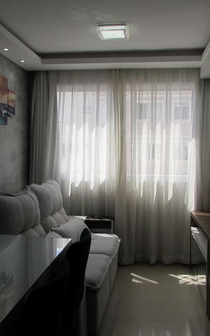Apartamento à venda com 43m², 2 quartos e 1 vagaSala