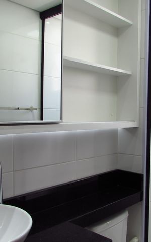 Apartamento à venda com 43m², 2 quartos e 1 vagaBanheiro