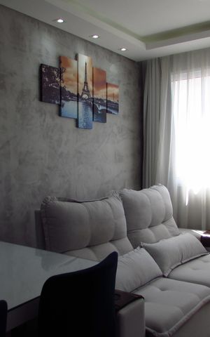 Apartamento à venda com 43m², 2 quartos e 1 vagaSala