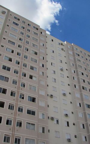 Apartamento à venda com 43m², 2 quartos e 1 vagaFachada do bloco