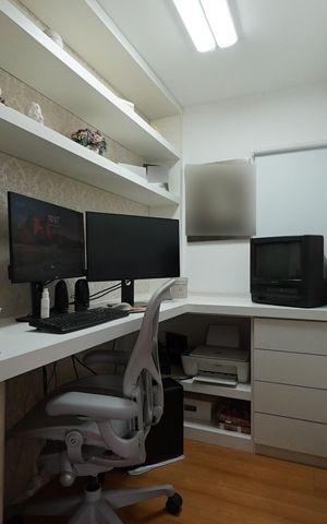 Apartamento à venda com 100m², 3 quartos e 2 vagasEscritório