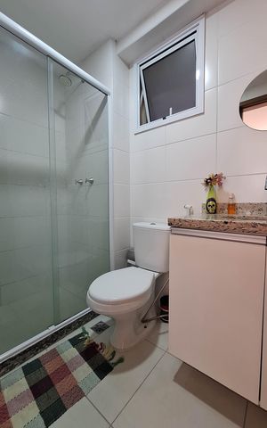 Apartamento à venda com 59m², 2 quartos e sem vaga Apartamento à venda com 59m², 2 quartos e sem vagaBanheiro da Suíte