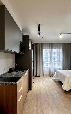Studio à venda com 23m², 1 quarto e sem vaga Studio à venda com 23m², 1 quarto e sem vagaCozinha