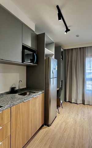 Studio à venda com 23m², 1 quarto e sem vaga Studio à venda com 23m², 1 quarto e sem vagaCozinha