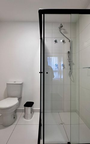 Studio à venda com 23m², 1 quarto e sem vaga Studio à venda com 23m², 1 quarto e sem vagaBanheiro