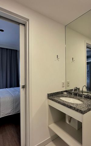 Studio à venda com 23m², 1 quarto e sem vaga Studio à venda com 23m², 1 quarto e sem vagaBanheiro