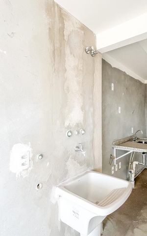 Apartamento à venda com 70m², 2 quartos e 2 vagas Apartamento à venda com 70m², 2 quartos e 2 vagasCozinha e Área de Serviço