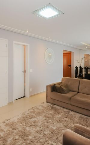 Apartamento à venda com 123m², 3 quartos e 2 vagas Apartamento à venda com 123m², 3 quartos e 2 vagasSala