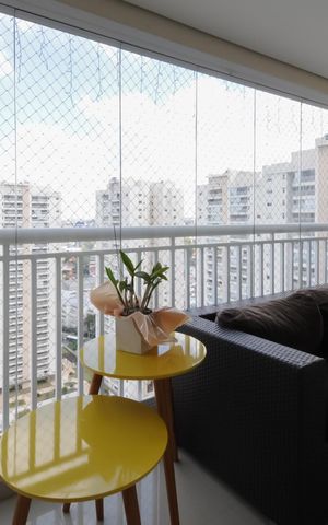 Apartamento à venda com 123m², 3 quartos e 2 vagas Apartamento à venda com 123m², 3 quartos e 2 vagasVaranda gourmet