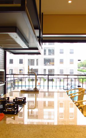 Apartamento à venda com 77m², 2 quartos e 2 vagasCozinha