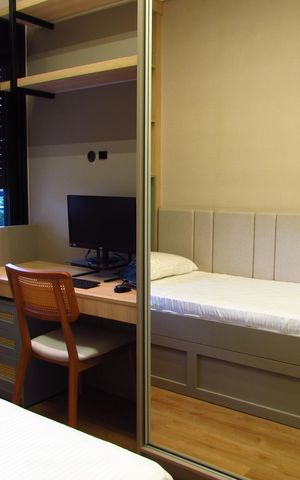 Apartamento à venda com 77m², 2 quartos e 2 vagasQuarto solteiro - office