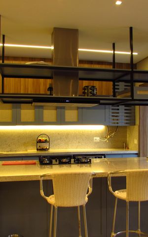 Apartamento à venda com 77m², 2 quartos e 2 vagasCozinha
