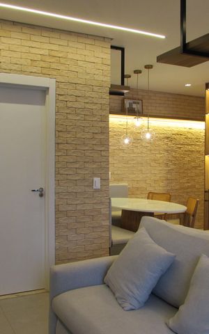 Apartamento à venda com 77m², 2 quartos e 2 vagasSala