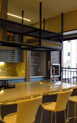 Apartamento à venda com 77m², 2 quartos e 2 vagasCozinha