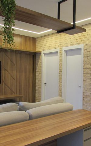 Apartamento à venda com 77m², 2 quartos e 2 vagasSala