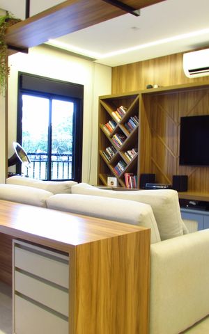 Apartamento à venda com 77m², 2 quartos e 2 vagasSala