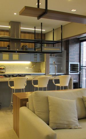 Apartamento à venda com 77m², 2 quartos e 2 vagasSala