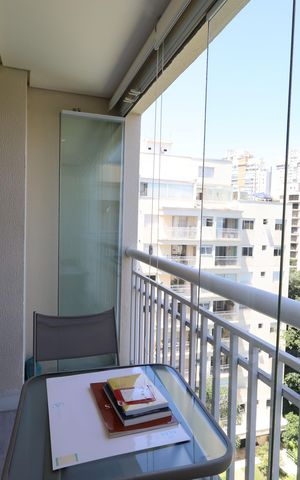 Apartamento à venda com 66m², 1 quarto e 1 vagaVaranda da Sala