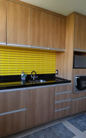 Apartamento à venda com 66m², 1 quarto e 1 vagaCozinha