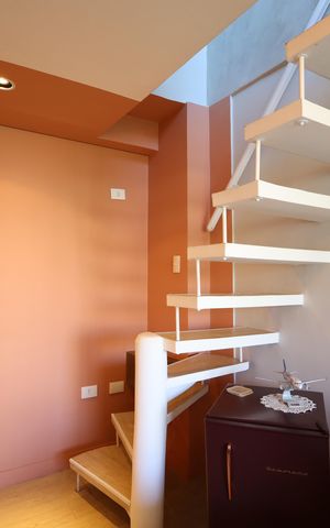 Apartamento à venda com 66m², 1 quarto e 1 vagaEscada