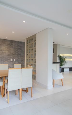 Apartamento para alugar com 45m², 2 quartos e 1 vaga Apartamento para alugar com 45m², 2 quartos e 1 vagaÁrea comum - Salão de festas