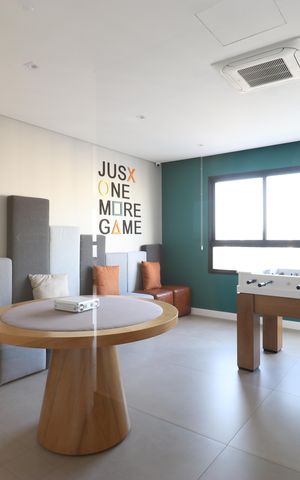 Apartamento à venda com 32m², 1 quarto e sem vagaSalão de jogos