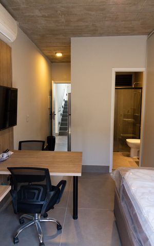 Studio para alugar com 17m², 1 quarto e sem vagaSALA/QUARTO