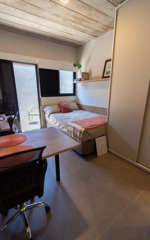 Studio para alugar com 17m², 1 quarto e sem vagaSala/Quarto