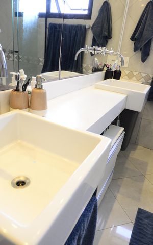 Apartamento à venda com 213m², 3 quartos e 3 vagasBanheiro da Suíte 3