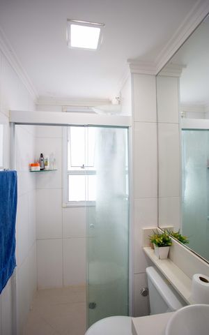 Apartamento à venda com 52m², 2 quartos e 1 vagaBanheiro