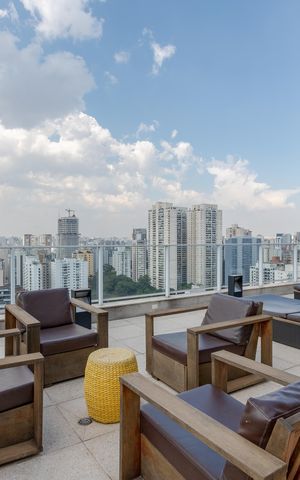 Apartamento à venda com 30m², 1 quarto e 1 vaga Apartamento à venda com 30m², 1 quarto e 1 vagaVista da Cobertura