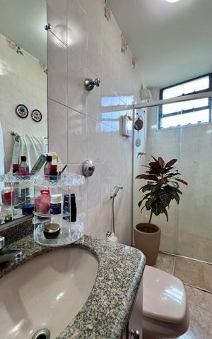 Apartamento à venda com 120m², 3 quartos e 2 vagasbanho