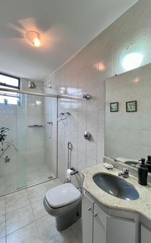 Apartamento à venda com 120m², 3 quartos e 2 vagasbanho